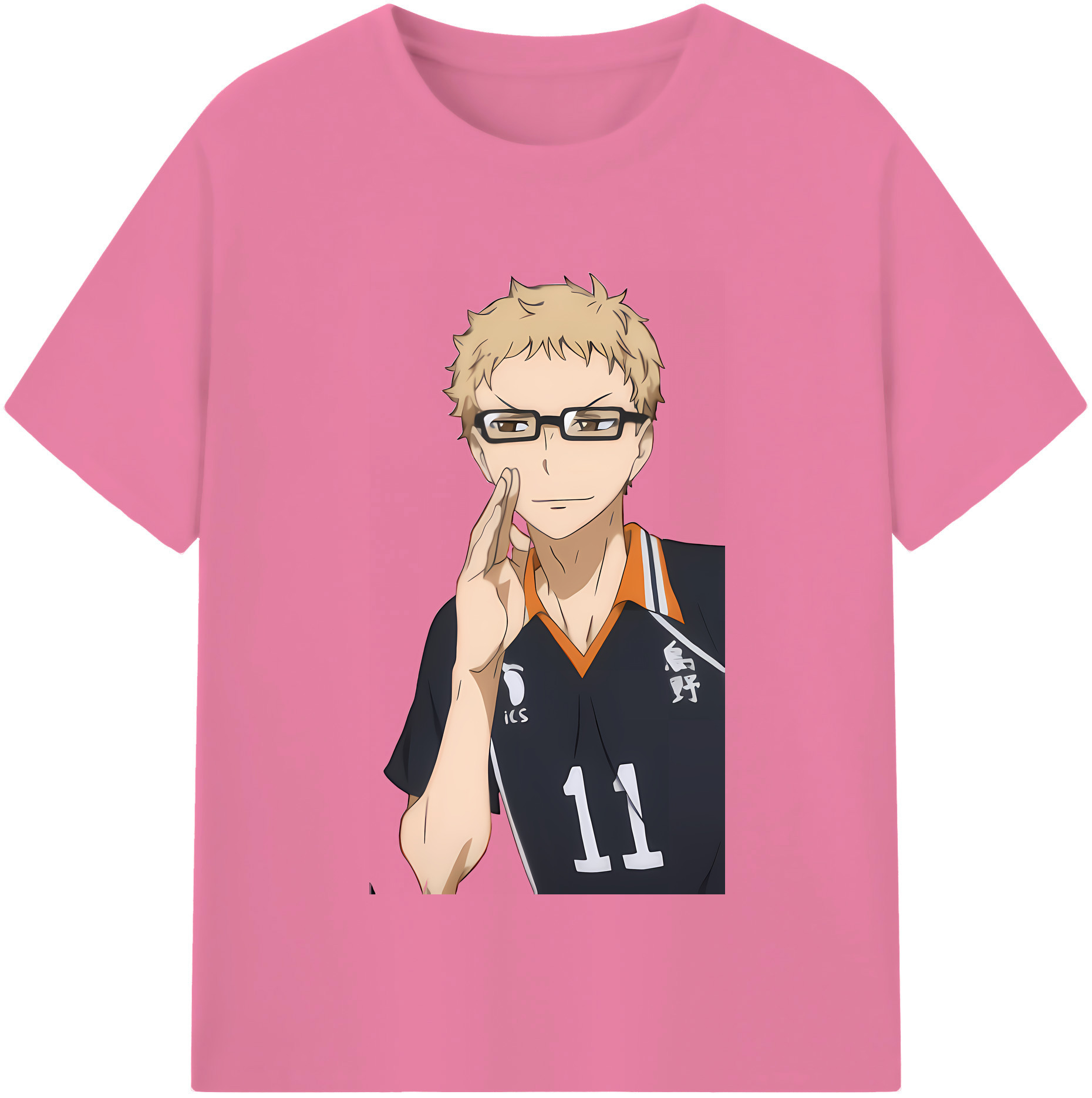 （画像用） ハイキュー!! Haikyu!! 綿100％半袖Tシャツ（フロントプリント）